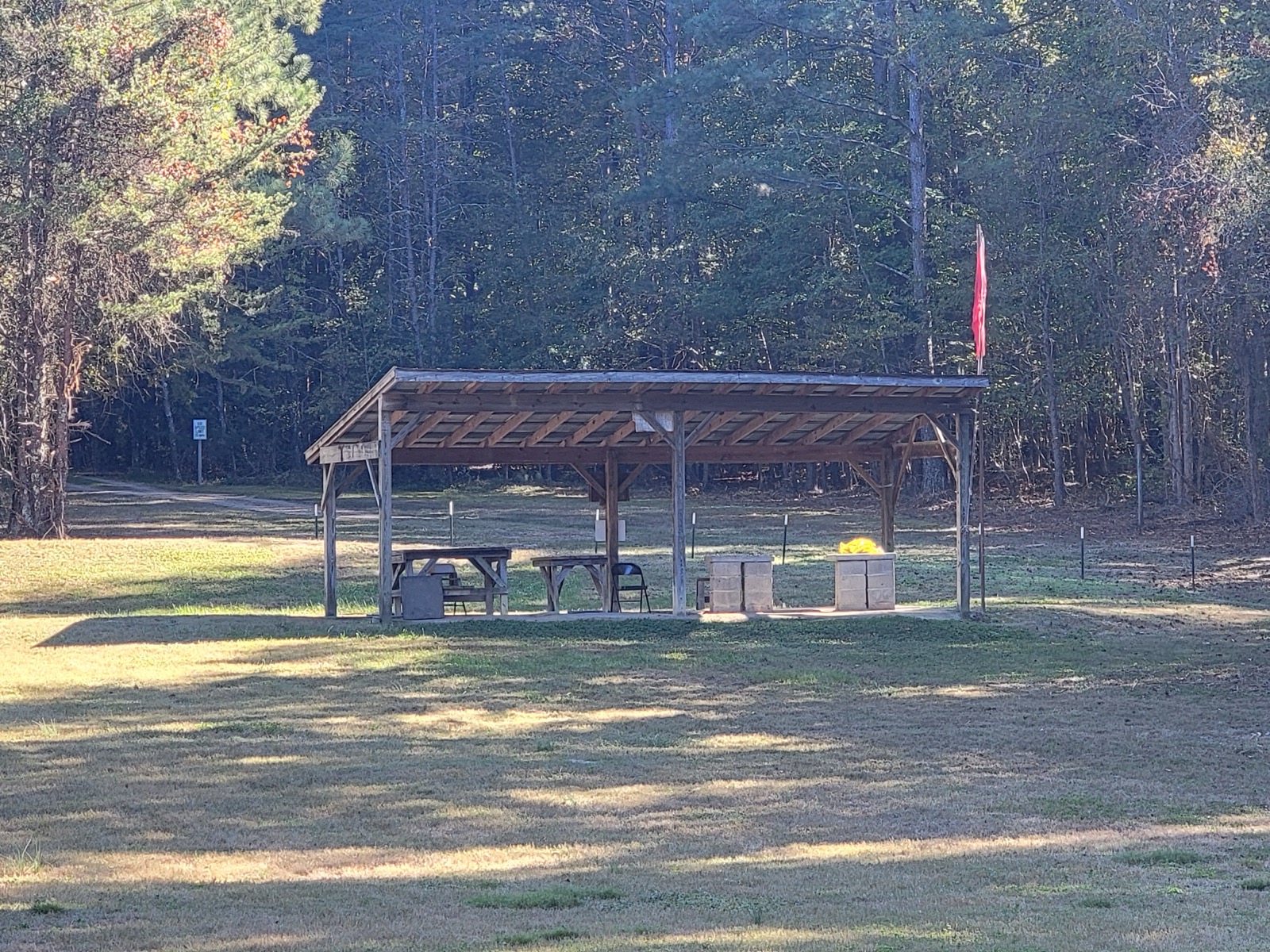 100-yard firing line