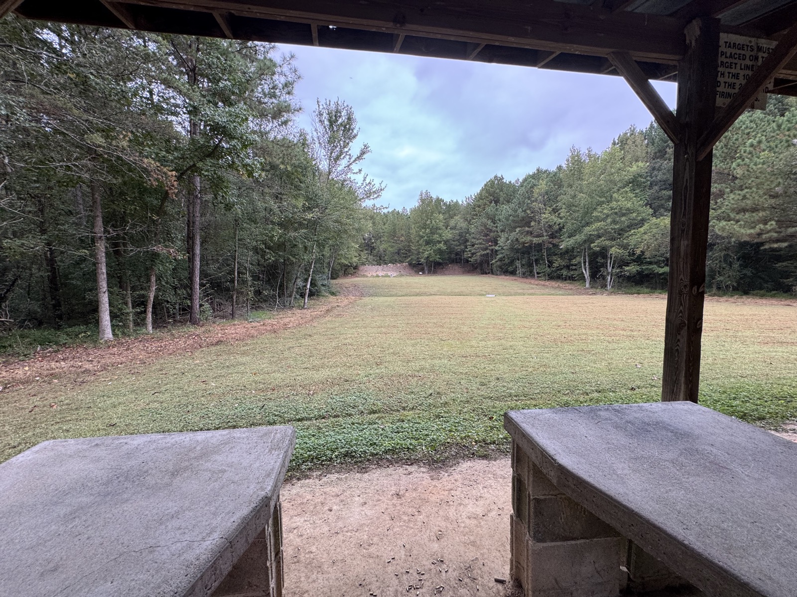 200-yard firing line